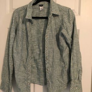 Patagonia Flannel Button Up Size 6